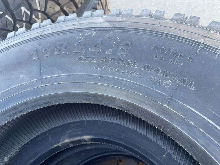 Black Hawk Tires 11R24.5 (Unused 4x)