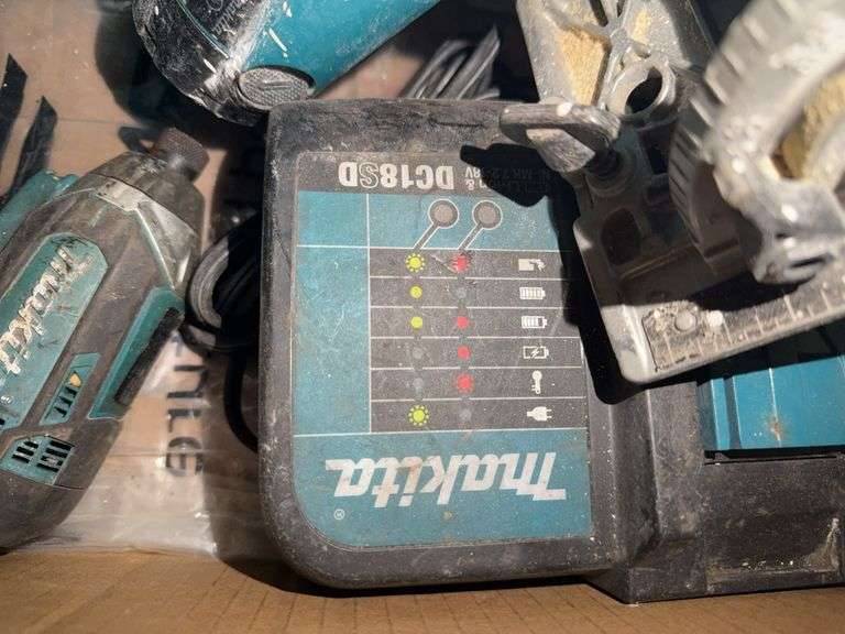 Assortment of Mikita Brand Power Tools