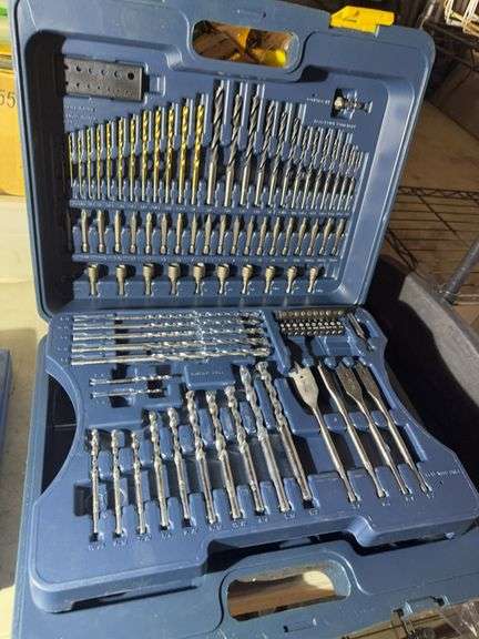 Mastercraft Hammer Drill Set (unused) & Bit Set