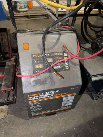 SOLAR PRO-LOGIX PL3760 12/24 Volt Intelligent Battery Charger with Engine Start