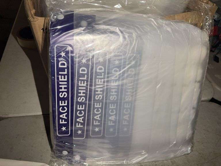 Denim Long Sleeve Polo Shirt,Rain Boots and Face Shield