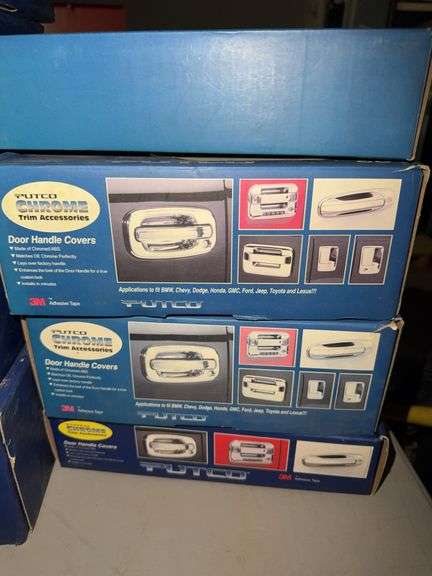 Vehicle Chrome Trim Accessories and Auto Safety Kit