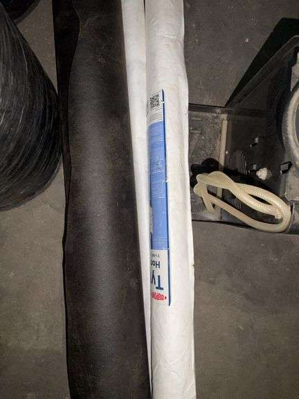 Roll of Tyveic & Roof Underlayment (Partials)