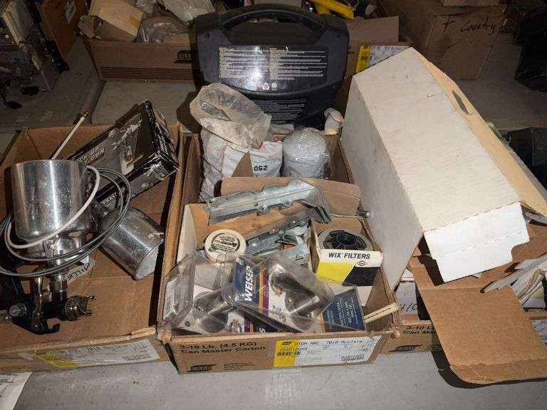 Miller RFCS-14 HD Foot Pedal, Spray Gun, Water Temp Controller & Misc