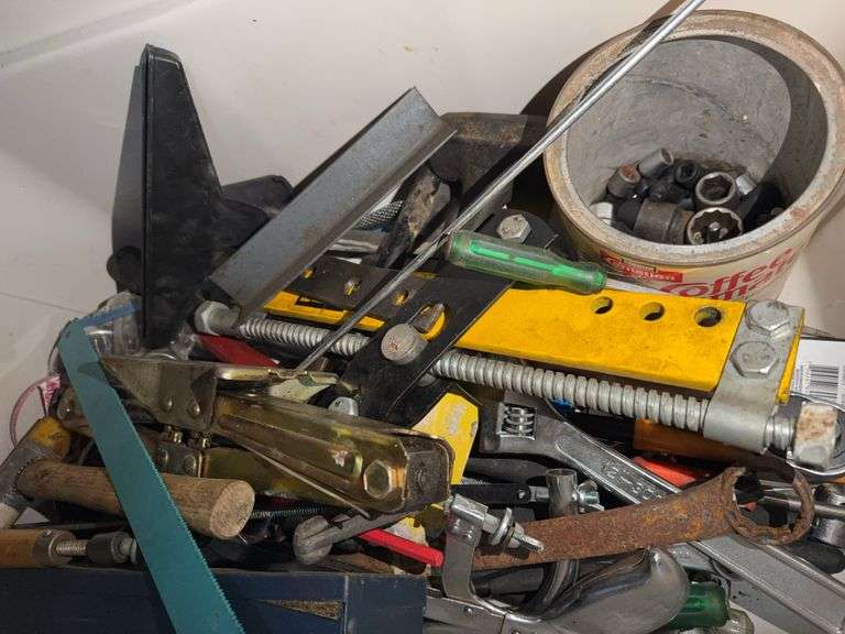 Bin of Assorted Tools