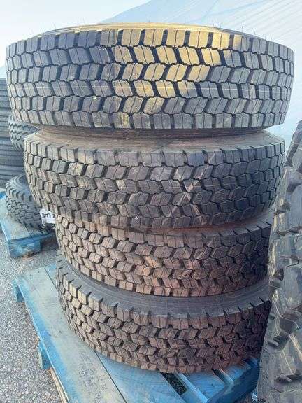 Michelin Tires 295/75R22 (Unused x4)