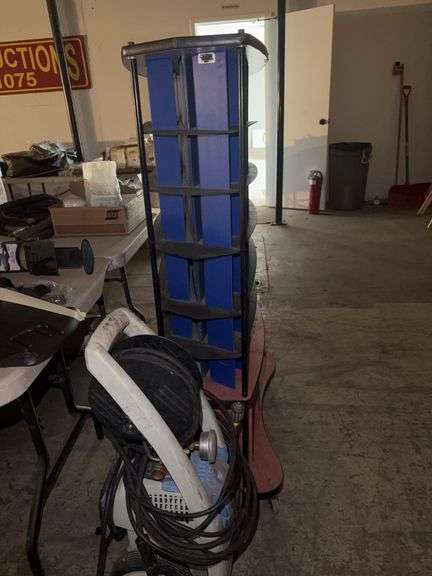 Multi Compartment Storage Unit and Krazel Pressure Washer