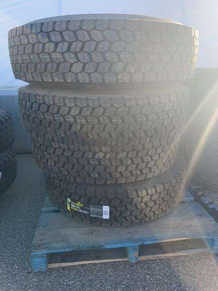 Michelin Tires 295/75R22 (Unused x4)