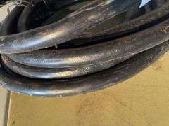 Heavy Duty Electric Cable and Box of Misc.