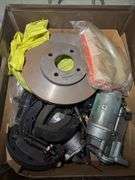 Various Auto Parts, Tool Creepers (4x), etc.