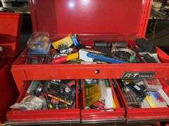 A-T Red Rolling Tool Chest w/Tools