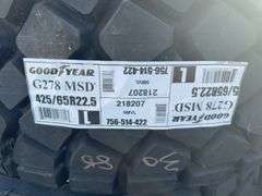 Good Year Tires 425/65R22.5 (Unused 2x)