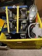 Angel Grinder,10" Orbital Polisher,2-Ton Hydraulic Jack (Unused) & Misc.