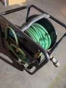 Metal Hose Reel w/ Air Hose