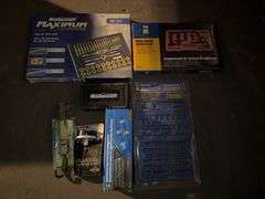 Drill Bit Set, Spring Compressors, Bungee Strap, Tap & Die Set