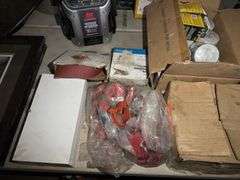 Ceramic Metal Halide,Oil Filter(12x),Sanding Belt,Bag of Metal Tee,Pressure Switch,Telus WiFi Booste