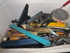 Bin of Assorted Tools