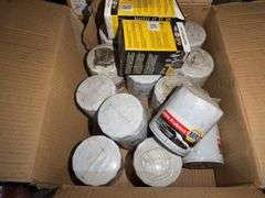 Ceramic Metal Halide,Oil Filter(12x),Sanding Belt,Bag of Metal Tee,Pressure Switch,Telus WiFi Booste
