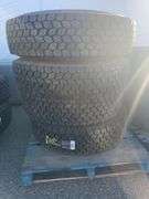 Michelin Tires 295/75R22 (Unused x4)