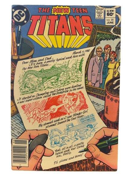 The New Teen Titans #20 (June 1982) – A Bronze Age Gem with a Unique Storytelling Twist!