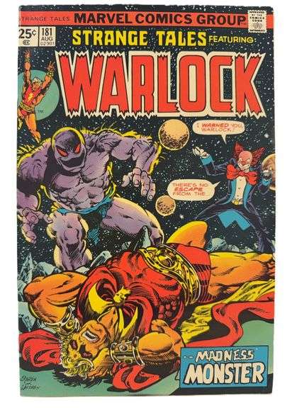 Strange Tales #181 (1975) – Warlock vs. Madness Monster! Bronze Age Marvel Classic