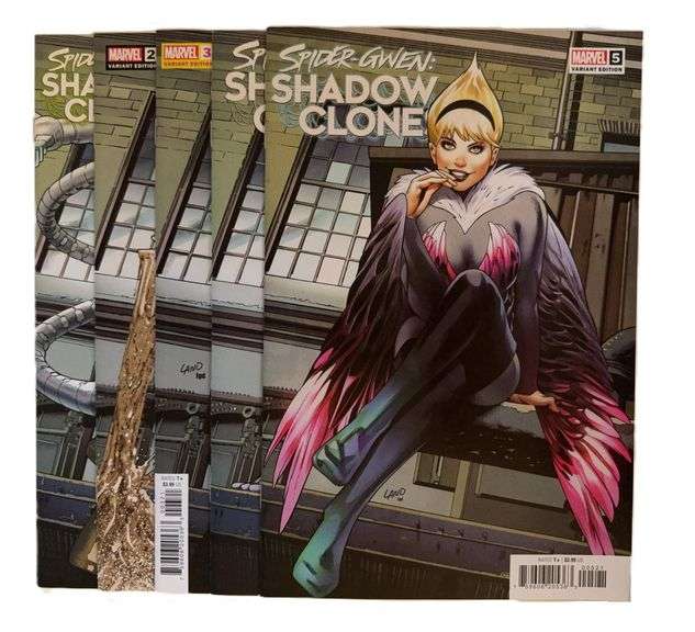 Marvel Comics Spider-Gwen: Shadow Clones – Complete Variant Set #1–5 – Modern Age Collector’s Run