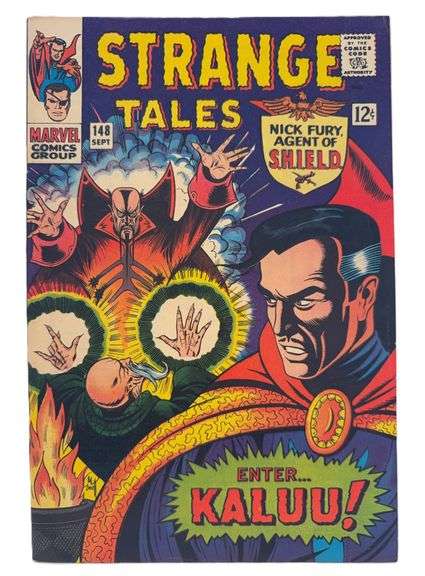 Strange Tales #148 (1966) – Enter Kaluu! Classic Silver Age Marvel