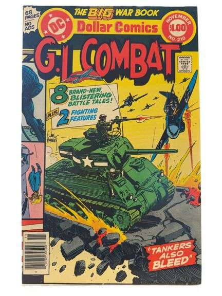 G.I. Combat #210 (November 1978) – The Big War Book Dollar Comic!