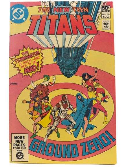 The New Teen Titans #10 (August 1981) – “Ground Zero!” The Terminator Strikes Back!