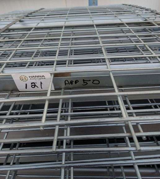 Wire Decking Panels for Pallet Racking (Approx. 50)