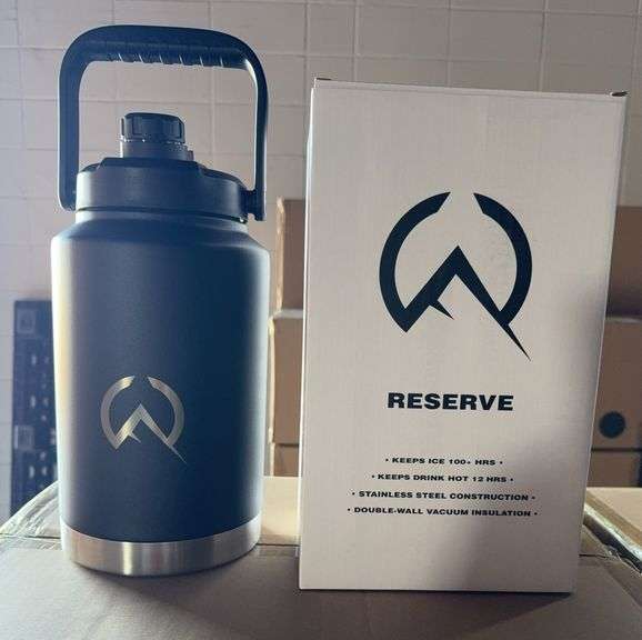 White Rock Black136oz Nomad X Tumbler (Unused x6)