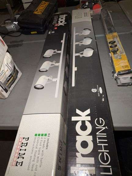 Track Lighting, Heat Gun, Step Stool, Revolving Warning Light