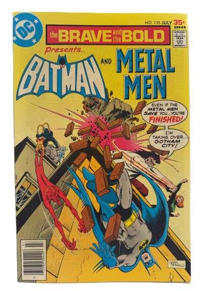 The Brave and the Bold #135 (1977) – Batman & Metal Men Team-Up! DC Bronze Age Classic