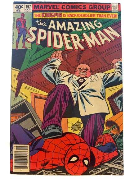 The Amazing Spider-Man #197 (Marvel, 1979) – The Kingpin Returns, Deadlier Than Ever!