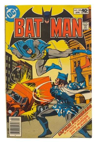 Batman #322 (1980) – “Captain Boomerang Strikes!” Copper Age DC Classic