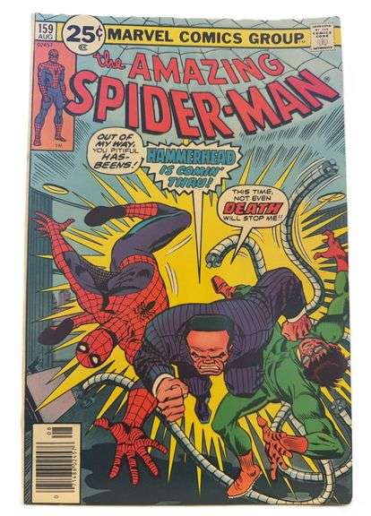 The Amazing Spider-Man #159 (Marvel, 1976) – Hammerhead Strikes Back!