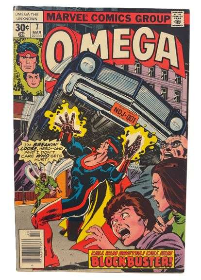 Omega the Unknown #7 (Marvel Comics, 1977) – Bronze Age Action Classic