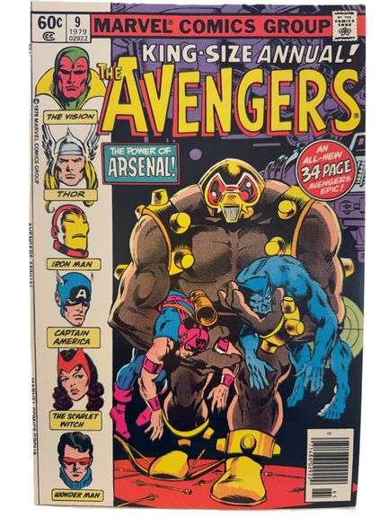 Avengers Annual #9 (1979) – Bronze Age King-Size Special Featuring Arsenal