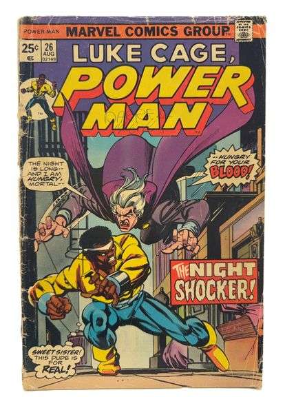 Luke Cage, Power Man #26 (Marvel Comics, 1975) – Bronze Age Hero vs. The Night Shocker!