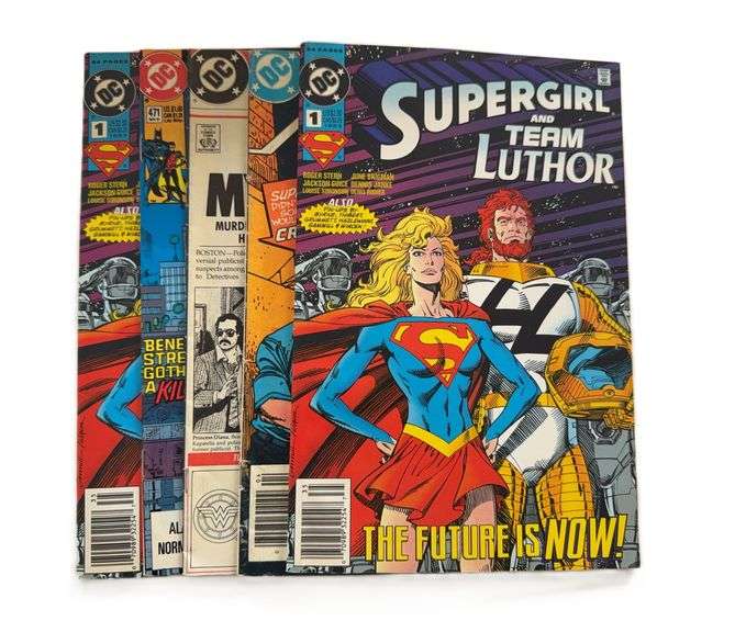 DC Comics Lot – Supergirl and Team Luthor #1, Batman #471, Wonder Woman #20 & More!