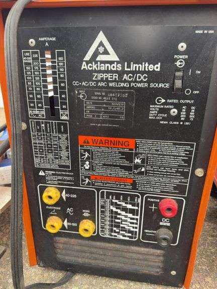 Acklands Welder
