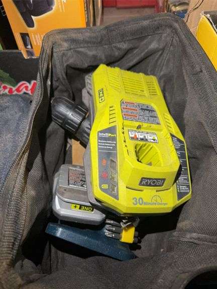 Ryobi 18V Cordless Drill, Battery, Charger