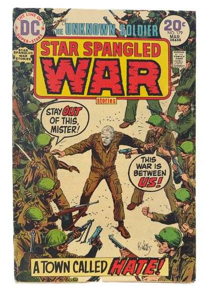 Star Spangled War Stories #179 (1974) – The Unknown Soldier in “A Town Called Hate!”