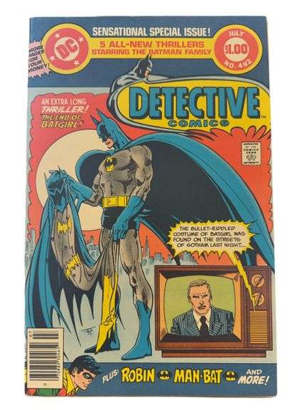 Detective Comics #492 (July 1980) – “The End of Batgirl!” A Batman Family Dollar Comic Special!