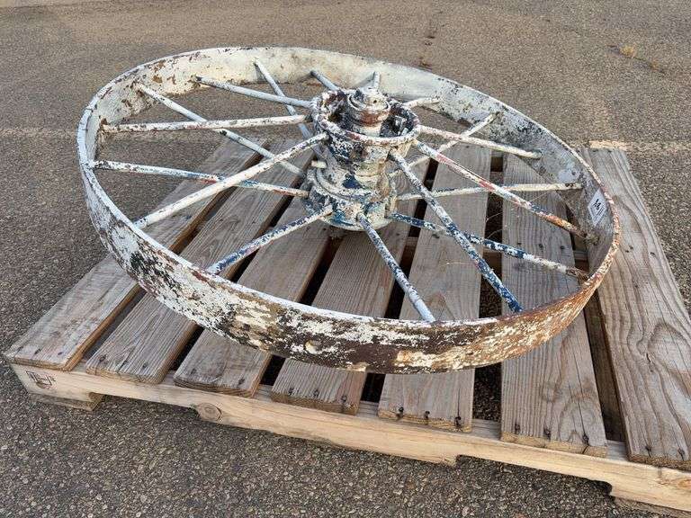 Metal Wagon Wheel