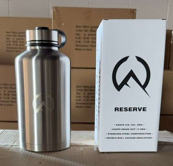 WhiteRock Stainless 64oz Journey Tumbler (Unused x12)
