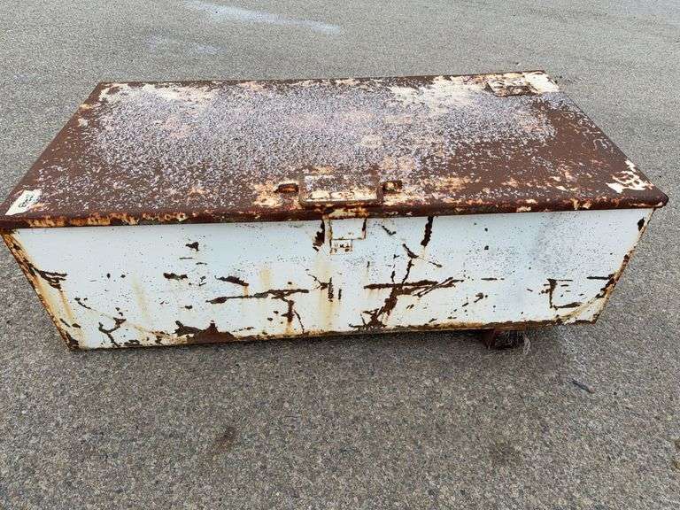 Large Steel Box with Fittings