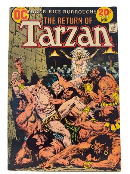 The Return of Tarzan #22 (DC Comics, 1973) – Savage Action in the Heart of Adventure!