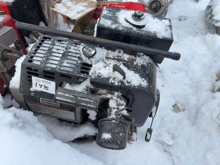 Sears 2100-Watt Portable Generator – 120V, 17.5A