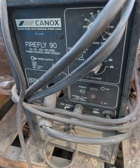 Canox Firefly 90 MIG/Arc Welder – 115V, CV/DC Wire Feed